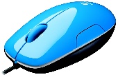  (910-001109) Logitech LS1 Laser Mouse Aqua-Blue Retail