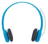 (981-000368)  Logitech Stereo Headset H150, SKY BLUE