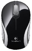  (910-002736) Logitech Wireless Mini Mouse M187, Black
