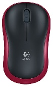  (910-002240) Logitech Wireless Mouse M185, Red