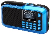   SUPRA PAS-3909 blue 3 / ( mini jack)/SD/USB Type A ( )