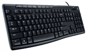 (920-002779)  Logitech Keyboard K200 for Business Black USB
