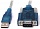 - USB Am - COM port 9pin RS232 (DB9)