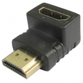  HDMI Female - HDMI Male  90 ,  
